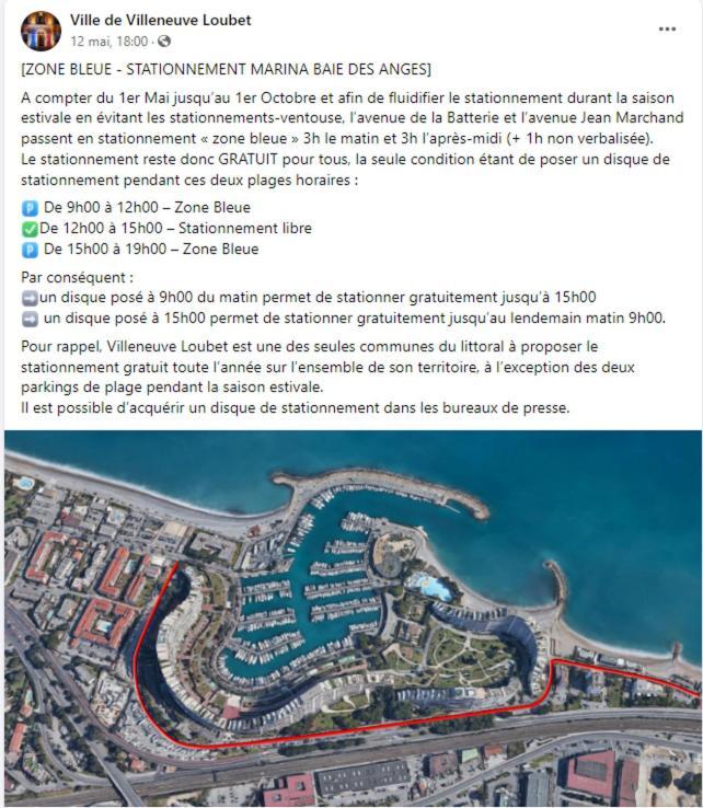 Apartment Venus - Climatise - Marina Baie Des Anges Villeneuve-Loubet